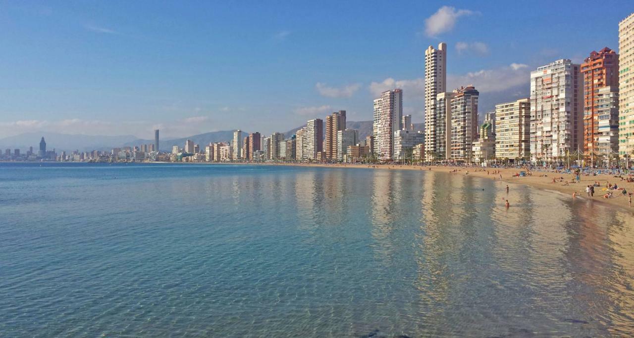 Two-Bedroom Apartment With Sea Views - Torre Lugano 29 Benidorm Eksteriør billede