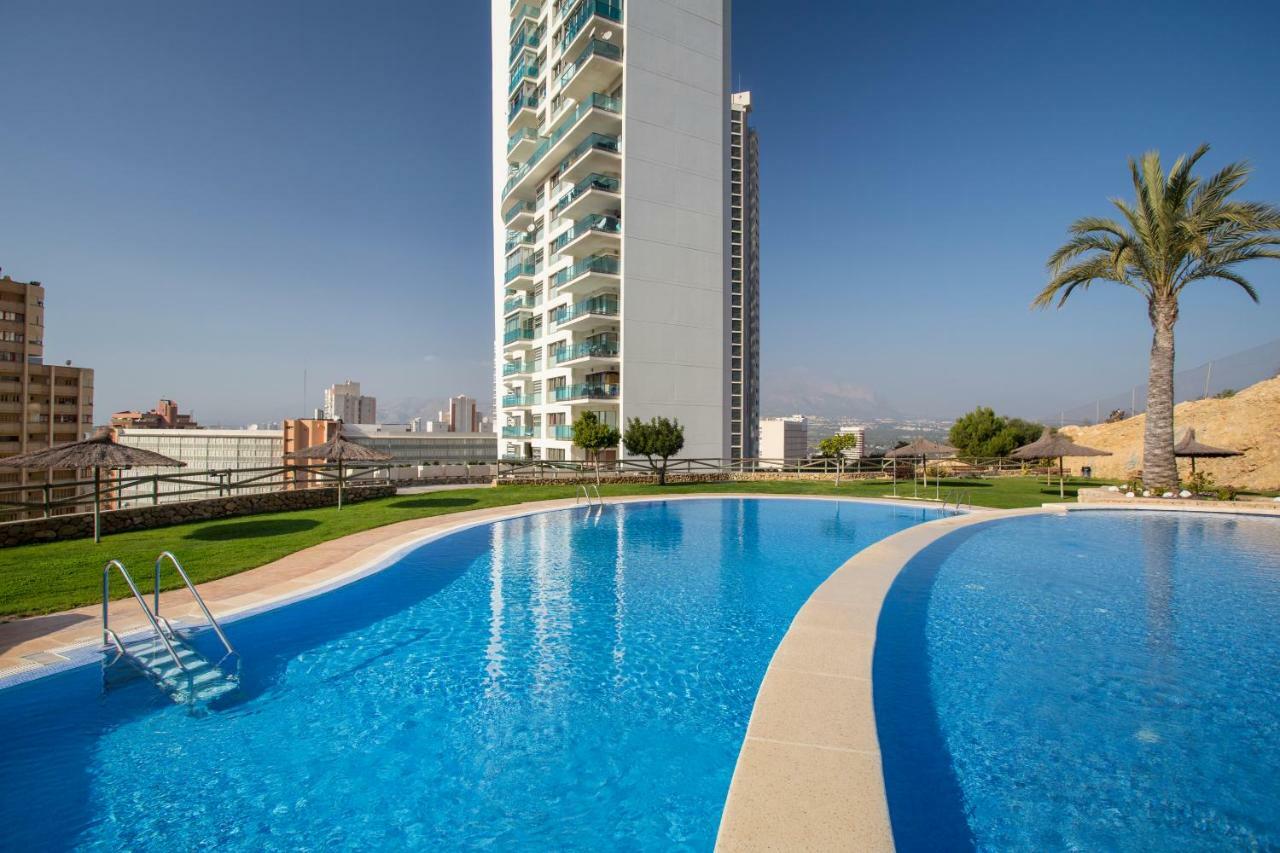 Two-Bedroom Apartment With Sea Views - Torre Lugano 29 Benidorm Eksteriør billede