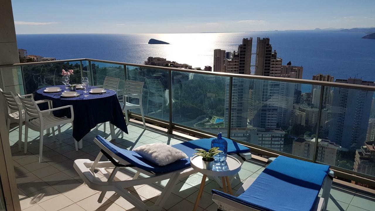 Two-Bedroom Apartment With Sea Views - Torre Lugano 29 Benidorm Eksteriør billede