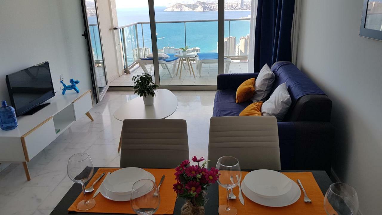 Two-Bedroom Apartment With Sea Views - Torre Lugano 29 Benidorm Eksteriør billede